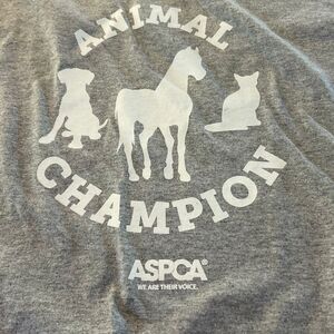 ASPCA NEW Animal Gray Tee XL
